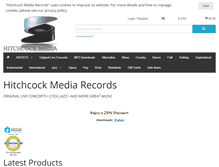 Tablet Screenshot of hitchcock-media.com
